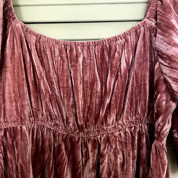 Baevely USA NWT Velvet Boho Dress Size Medium - Picture 4 of 4